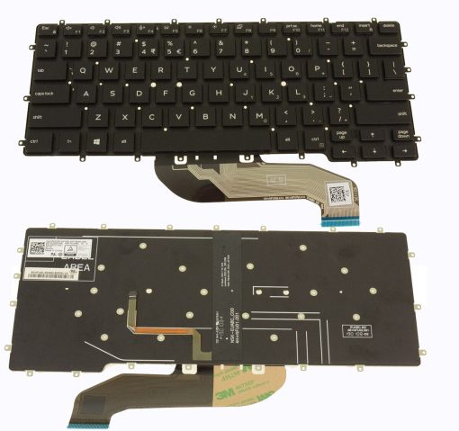 Bàn phím laptop Dell Latitude 7400 (2-in-1), Latitude 9410 (2-in-1), 0NNGCR 0476JH (CÓ ĐÈN)